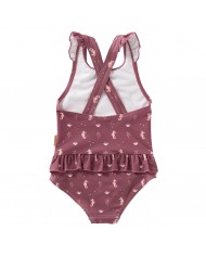 Maillot fille anti-UV - UPF 50 + - Seahorse