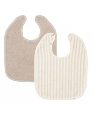 Bavoir 2-pack Playa - Sand/Clay