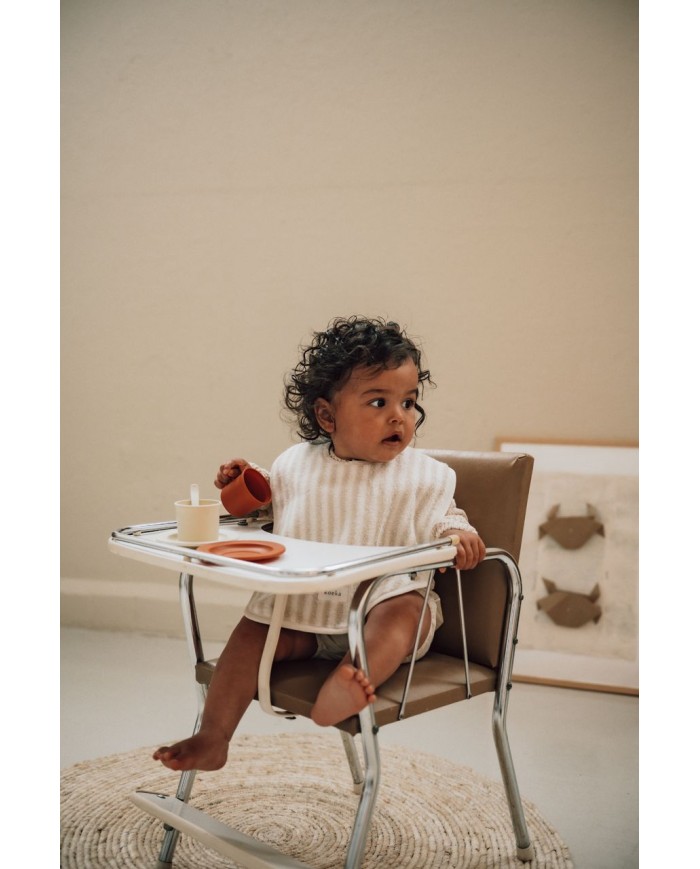 Bavoir 2-pack Playa - Sand/Clay