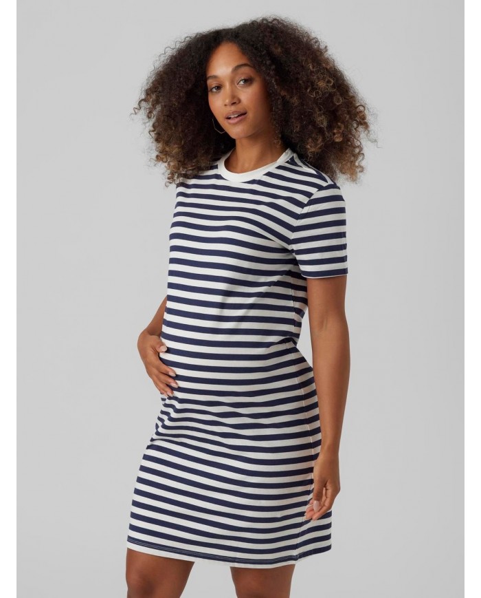 Robe VmmMolly - Navy blazer Snow white Robe VmmMolly - Navy blazer Snow white
