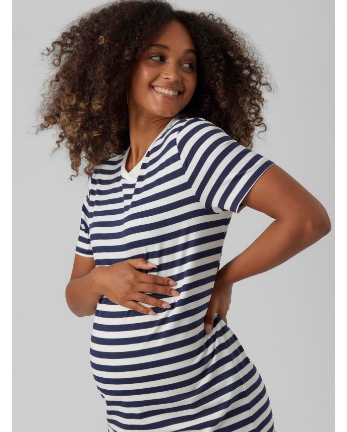 Robe VmmMolly - Navy blazer Snow white Robe VmmMolly - Navy blazer Snow white