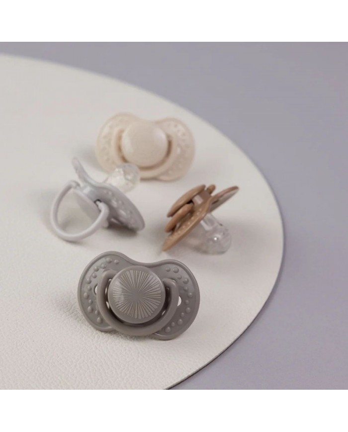 Sucette Dynamique 3-6 mois - Harmony grey