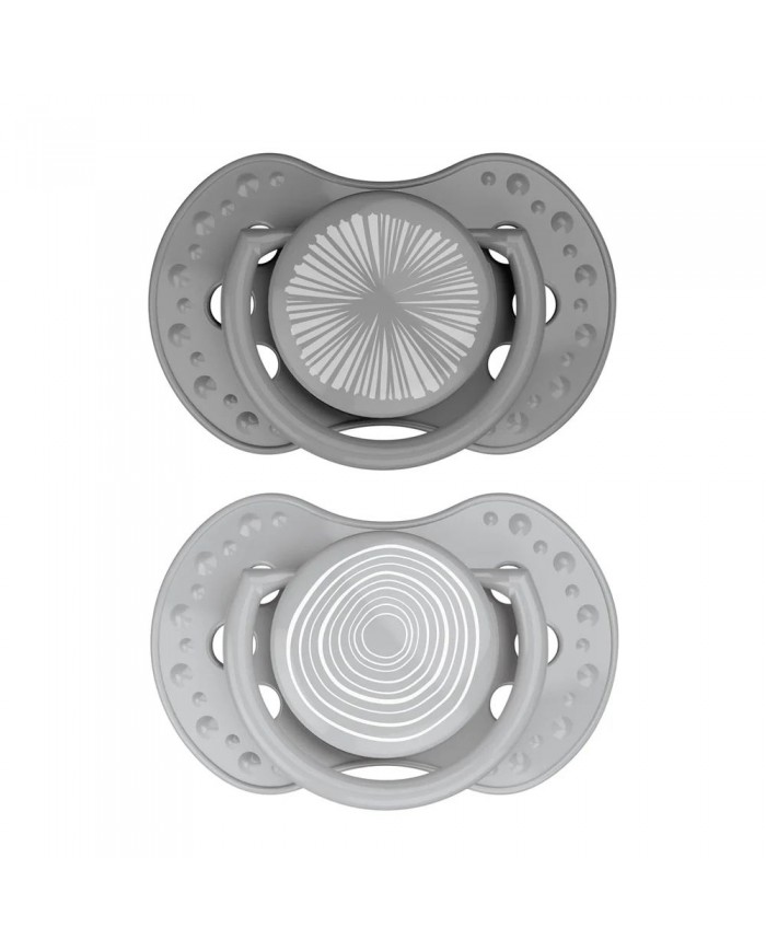 Sucette Dynamique 18 mois + - Harmony grey