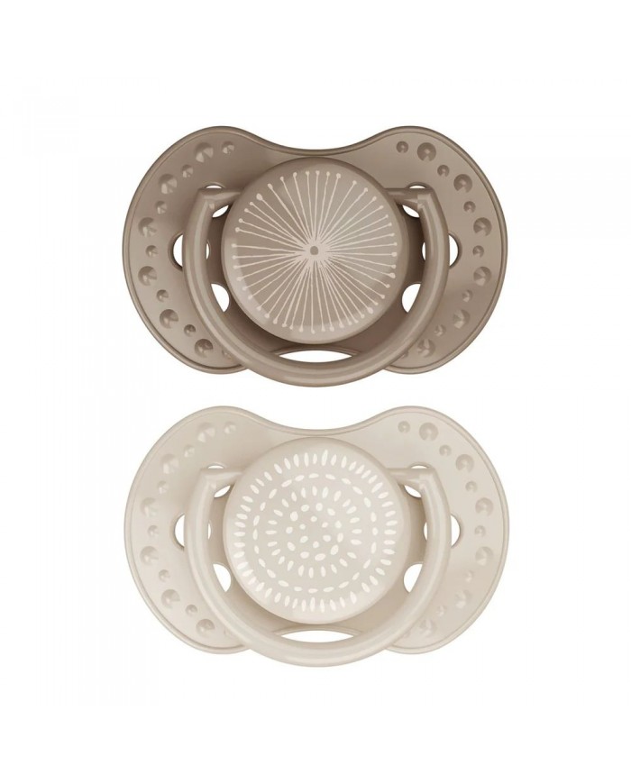 Sucette Dynamique 18 mois + - Harmony creme / brown