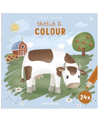 Livre de coloriage Little Farm