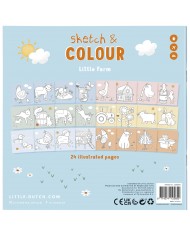 Livre de coloriage Little Farm