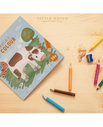 Livre de coloriage Little Farm