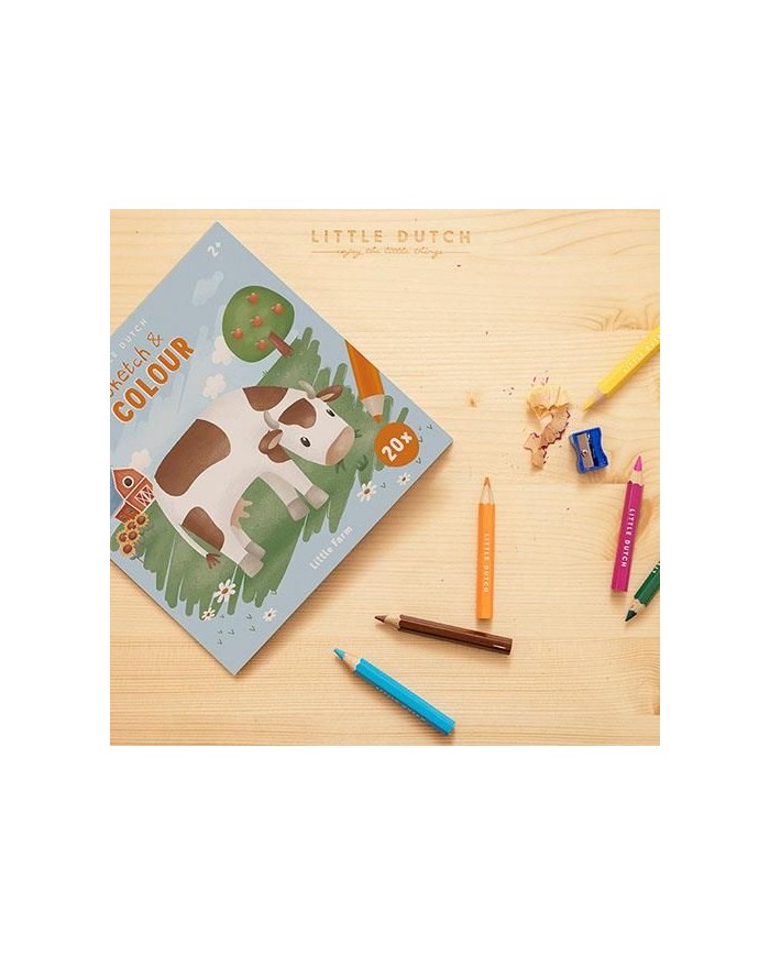 Livre de coloriage Little Farm