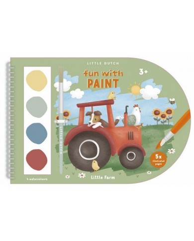 Livre de peinture Little Farm