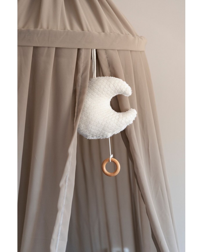 Boite à musique lune Sky urban taupe