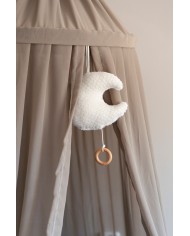 Boite à musique lune Sky urban taupe