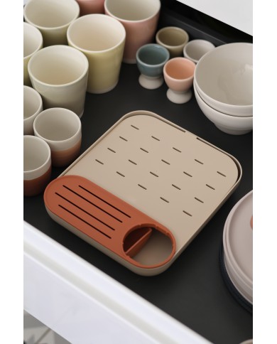 Égoutte biberons Forêt - Terracotta/Clay