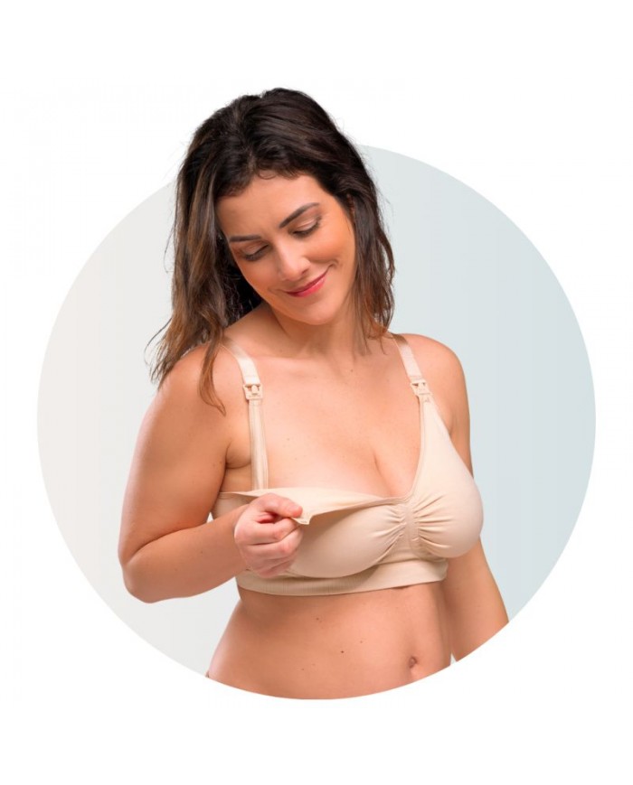 Soutien-gorge grossesse et allaitement Carri-Gel Honey M