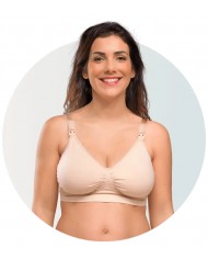 Soutien-gorge grossesse et allaitement Carri-Gel Honey M
