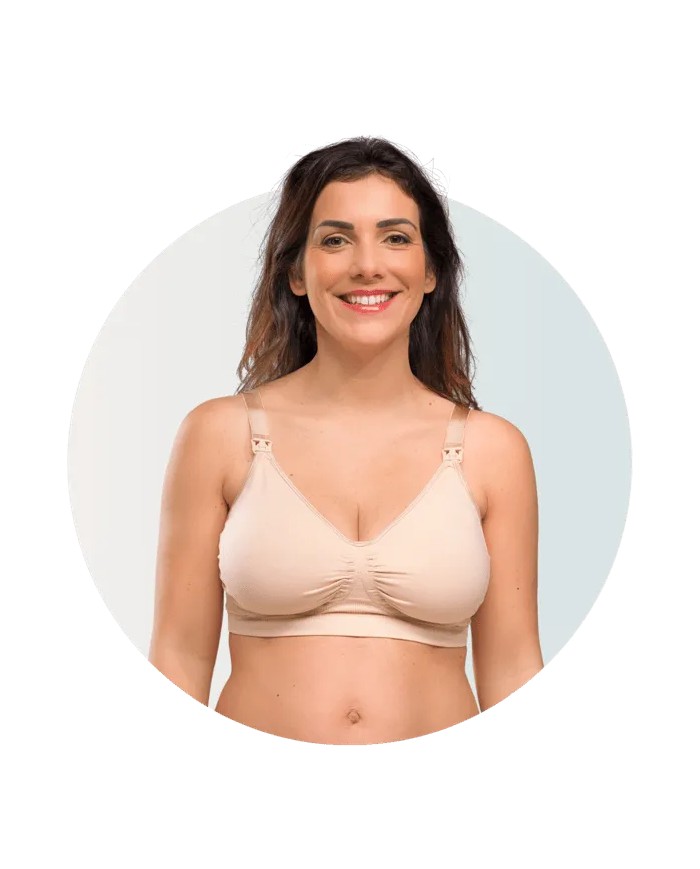 Soutien-gorge grossesse et allaitement Carri-Gel Honey XL