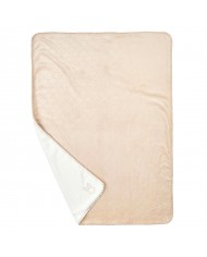 Couverture 75x100 cm Wavy - Vert de gris