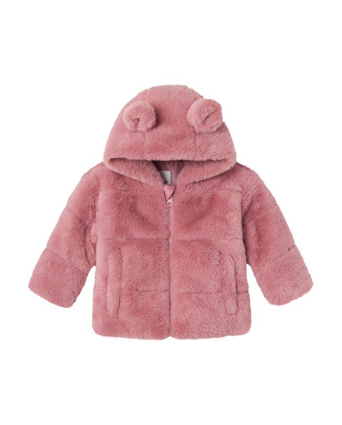 Veste en fausse fourrure Nbfmila - Lilas