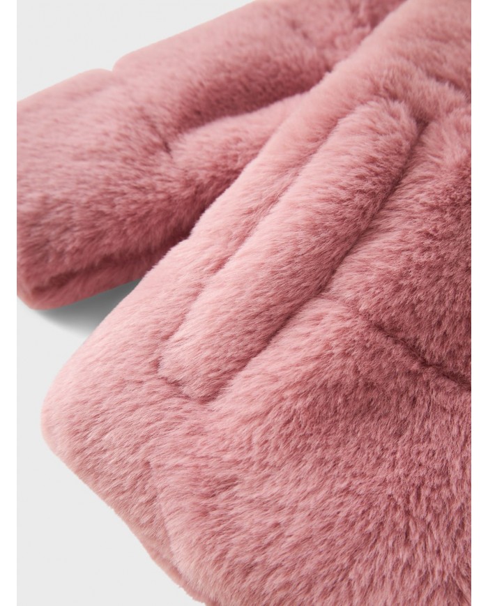 Veste en fausse fourrure Nbfmila - Lilas