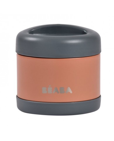 Thermo-portion inox 500 ml (mineral grey/terracota)