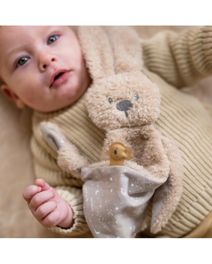 Doudou Lapidou triangle teddy sable