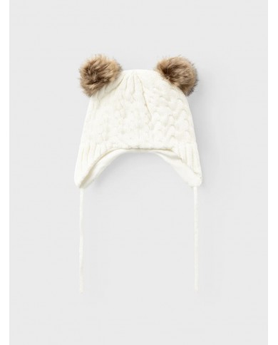 Bonnet à pompons Nbnmillo - Snow White Bonnet à pompons Nbnmillo - Snow White