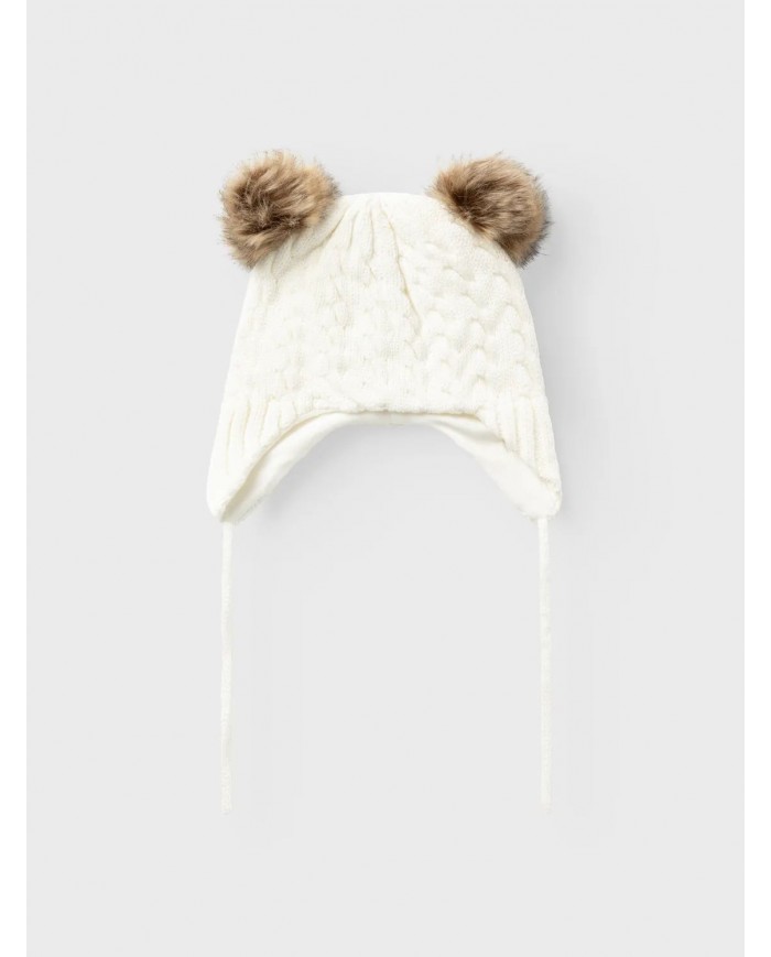 Bonnet à pompons Nbnmillo - Snow White Bonnet à pompons Nbnmillo - Snow White