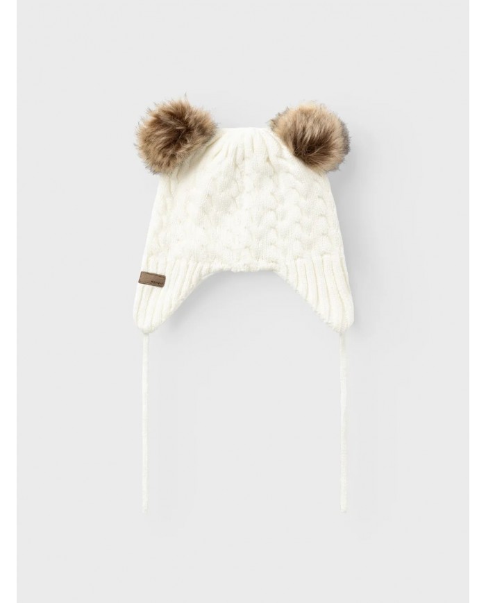 Bonnet à pompons Nbnmillo - Snow White Bonnet à pompons Nbnmillo - Snow White