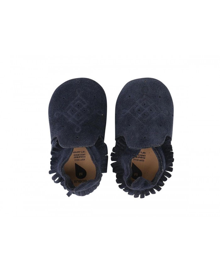 Bobux - Moccasin Navy suede
