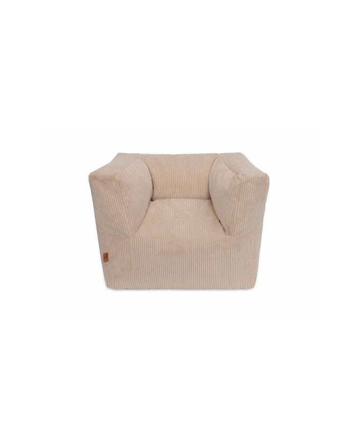 Fauteuil Pouf Enfant Corduroy - Natural