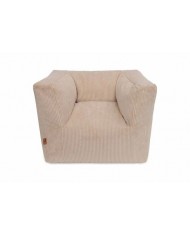 Fauteuil Pouf Enfant Corduroy - Natural