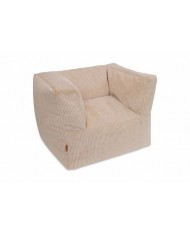 Fauteuil Pouf Enfant Corduroy - Natural