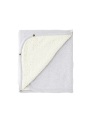 Couverture multifonction 95x75 cm en Teddy - Brown