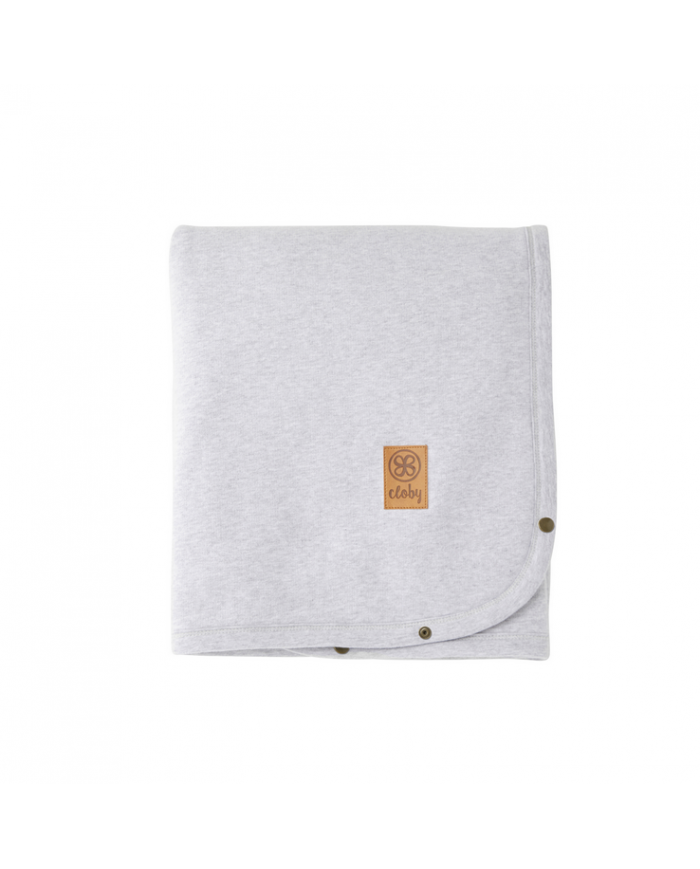 Couverture multifonction 95x75 cm en Teddy - Grey