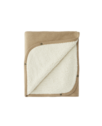 Couverture multifonction 95x75 cm en Teddy - Brown
