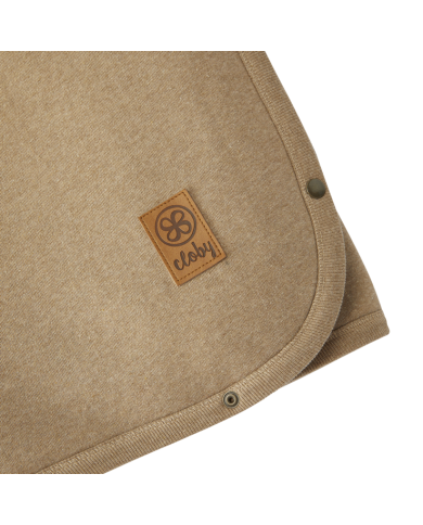 Couverture multifonction 95x75 cm en Teddy - Brown