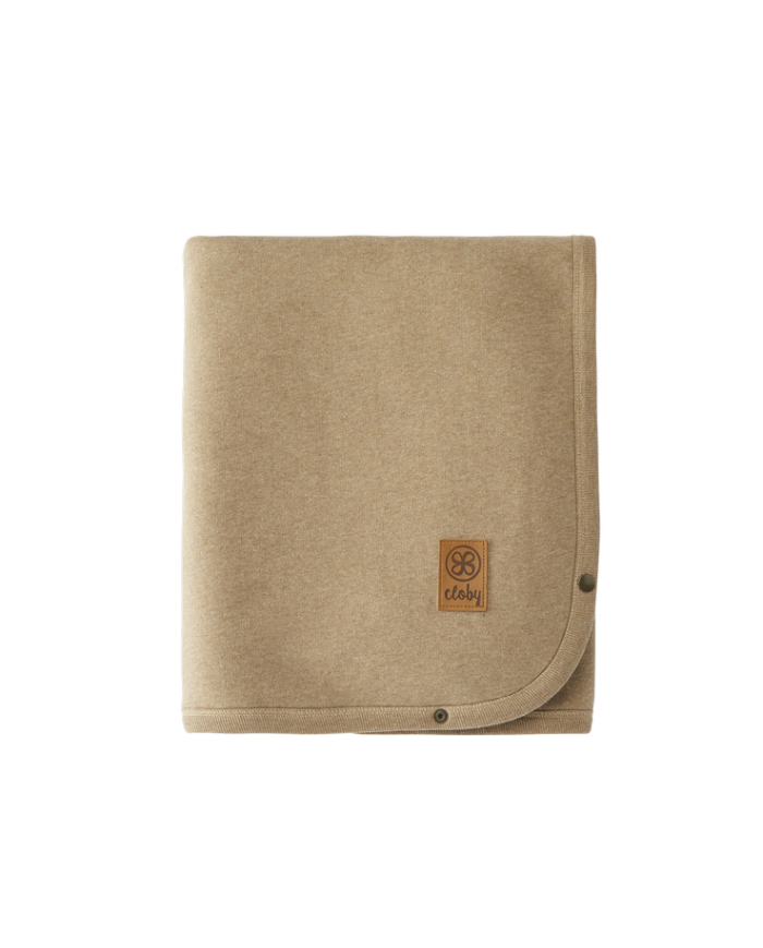 Couverture multifonction 95x75 cm en Teddy - Brown