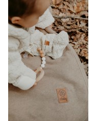 Couverture multifonction 95x75 cm en Teddy - Brown