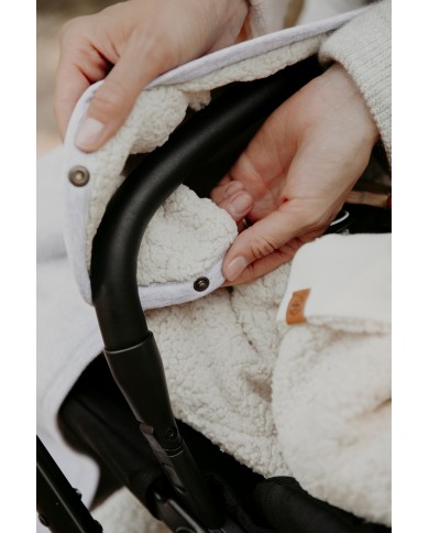 Couverture multifonction 95x75 cm en Teddy - Brown