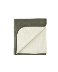 Couverture multifonction 95x75 cm en Teddy - Brown