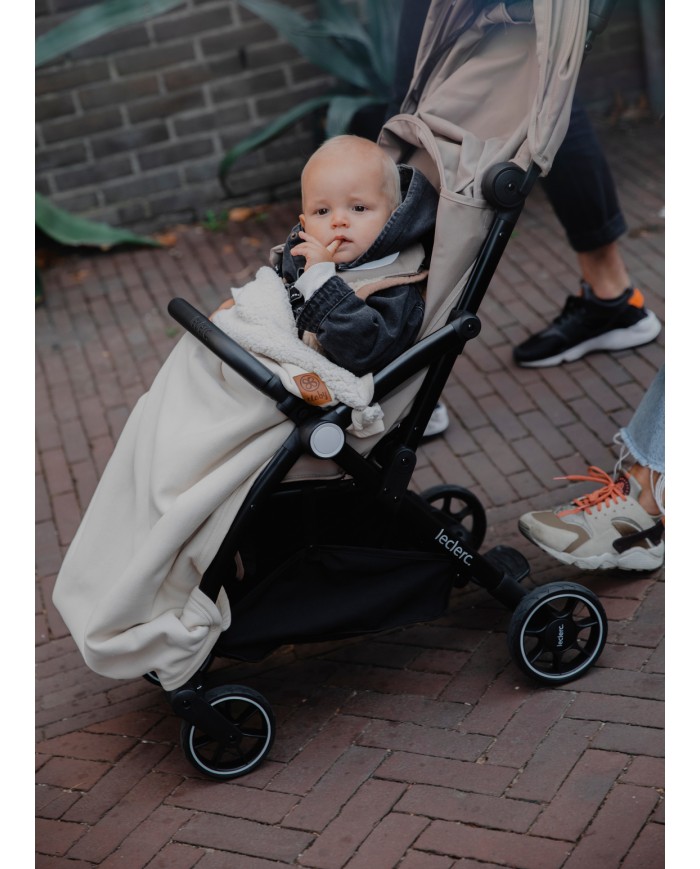 Couverture multifonction 95x75 cm en Teddy - Forest green