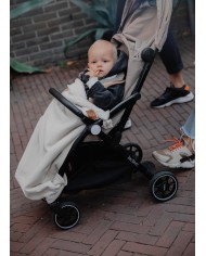 Couverture multifonction 95x75 cm en Teddy - Forest green