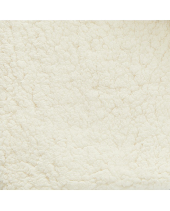 Bonnet réversible en Teddy - 6-12 mois - Forest green