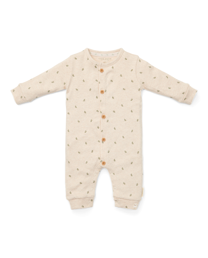 Pyjama Green Leaves - Sand