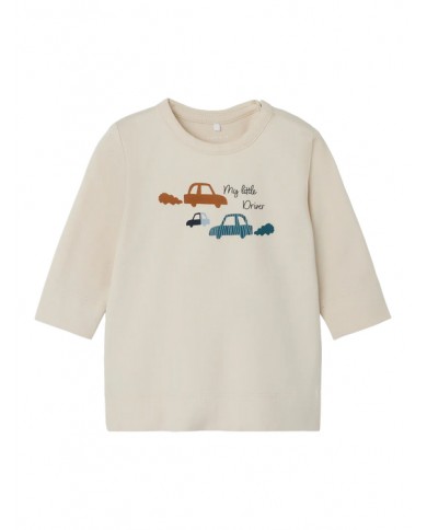 T-shirt manche longue Nbmoswin - Birch T-shirt manche longue Nbmoswin - Birch