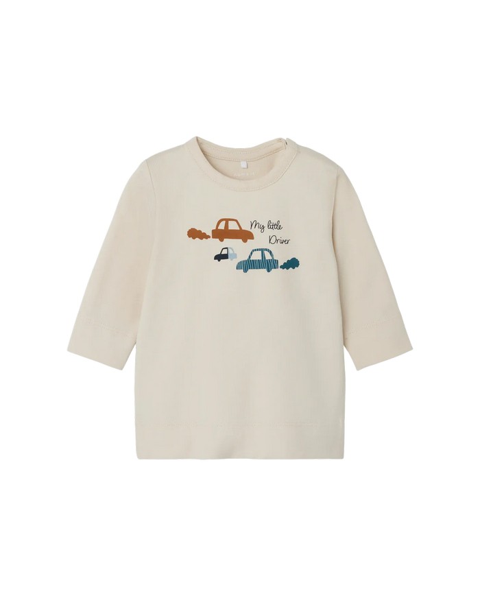 T-shirt manche longue Nbmoswin - Birch