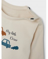 T-shirt manche longue Nbmoswin - Birch