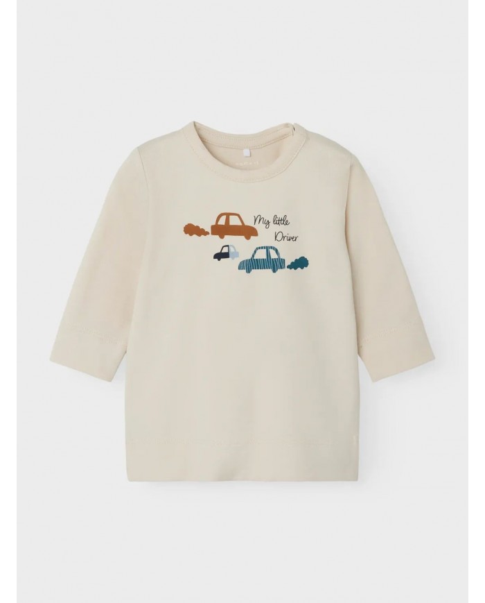 T-shirt manche longue Nbmoswin - Birch