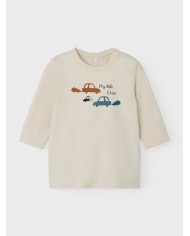 T-shirt manche longue Nbmoswin - Birch