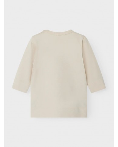 T-shirt manche longue Nbmoswin - Birch T-shirt manche longue Nbmoswin - Birch