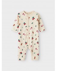 Pyjama de Noël Nbnvismas - Gray/Christmas
